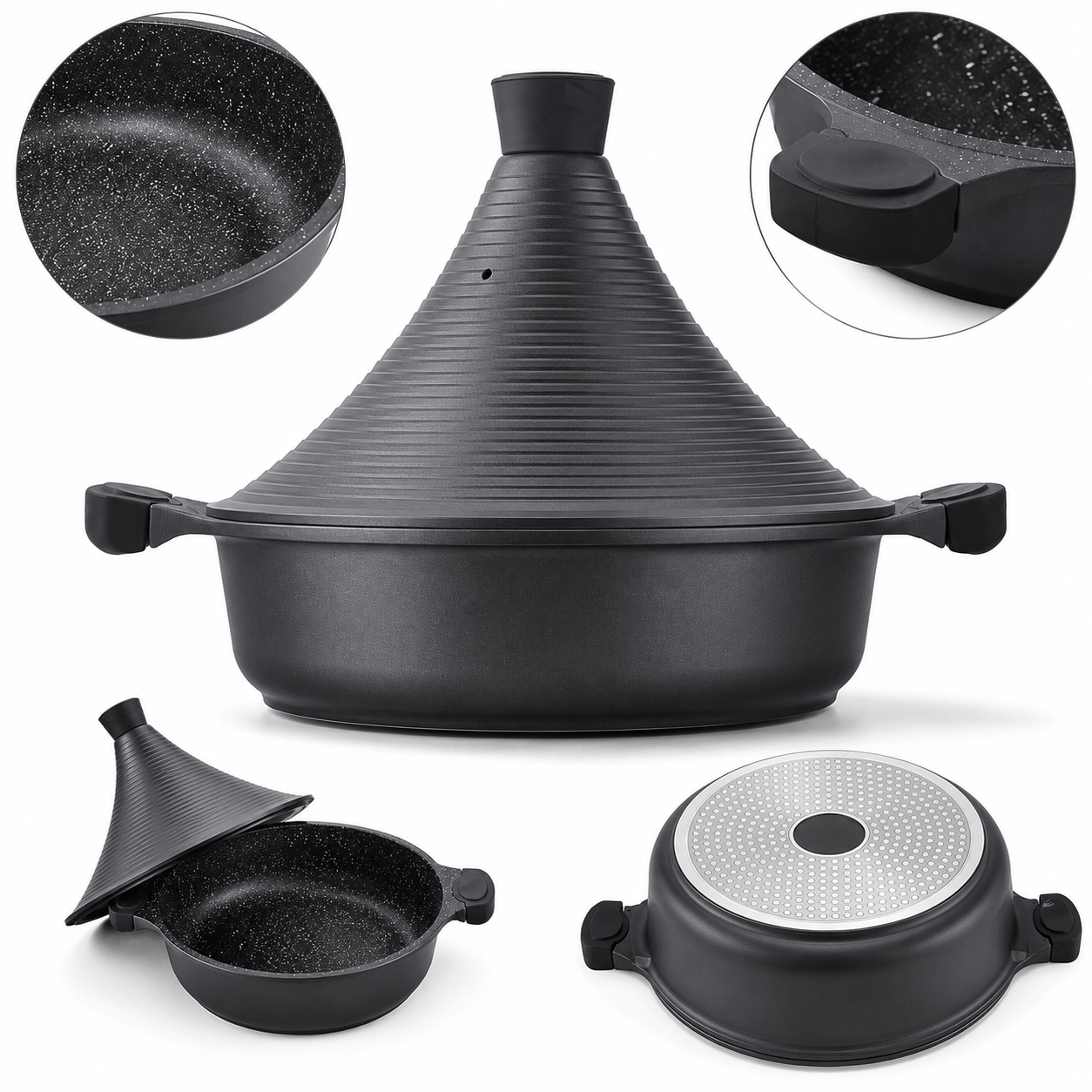Tajine Premium en Granite Antiadhésif