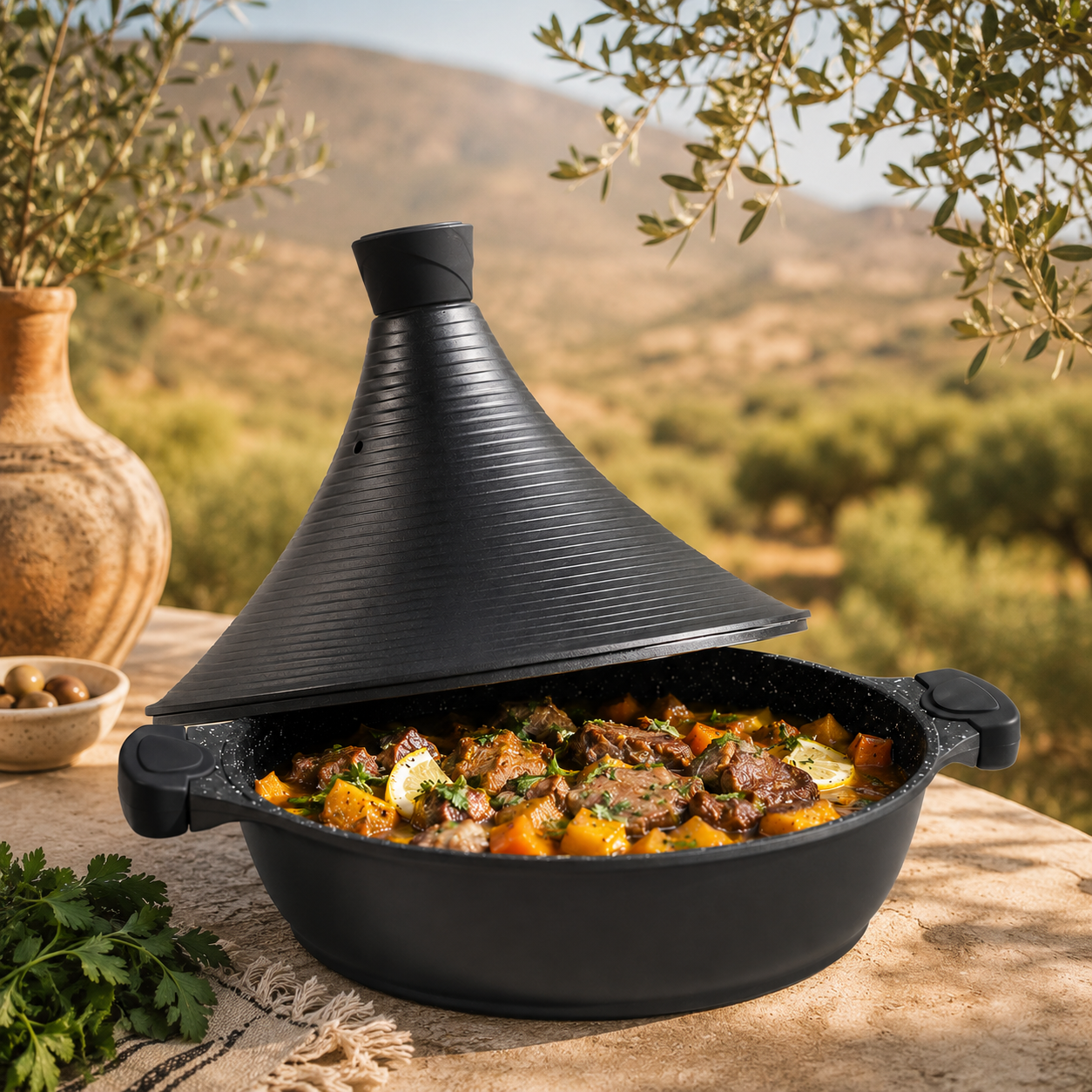 Tajine Premium en Granite Antiadhésif