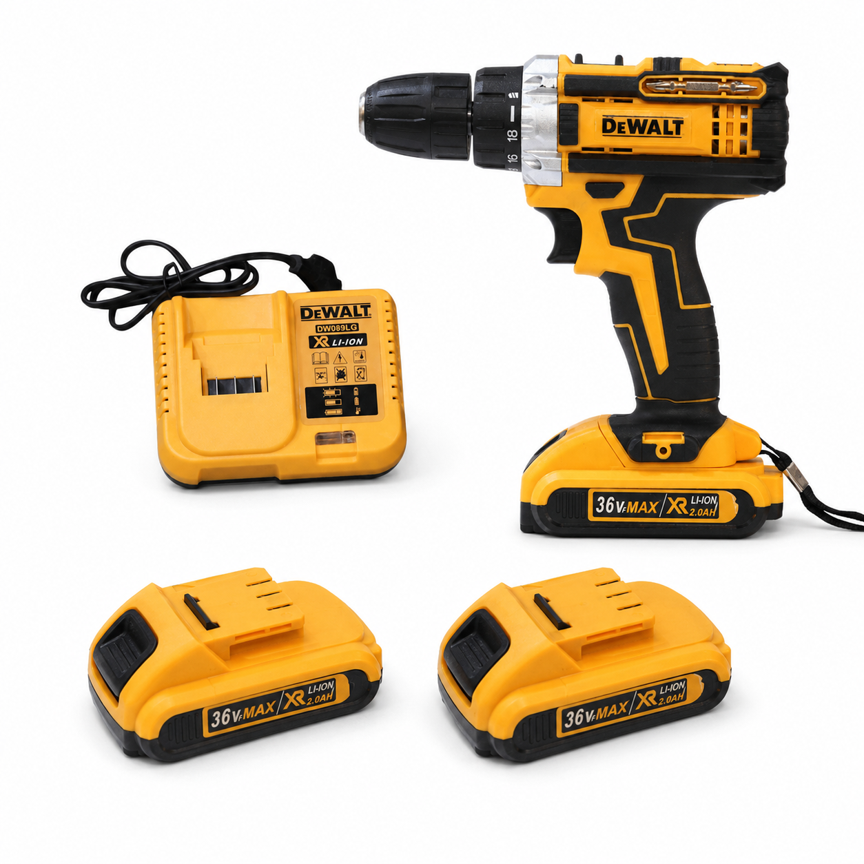 Ensemble perceuse et outils sans fil Dewalt