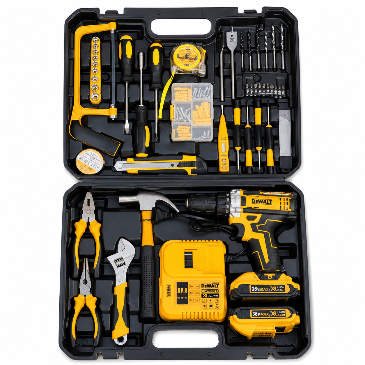 Ensemble perceuse et outils sans fil Dewalt