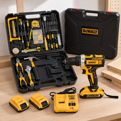 Ensemble perceuse et outils sans fil Dewalt