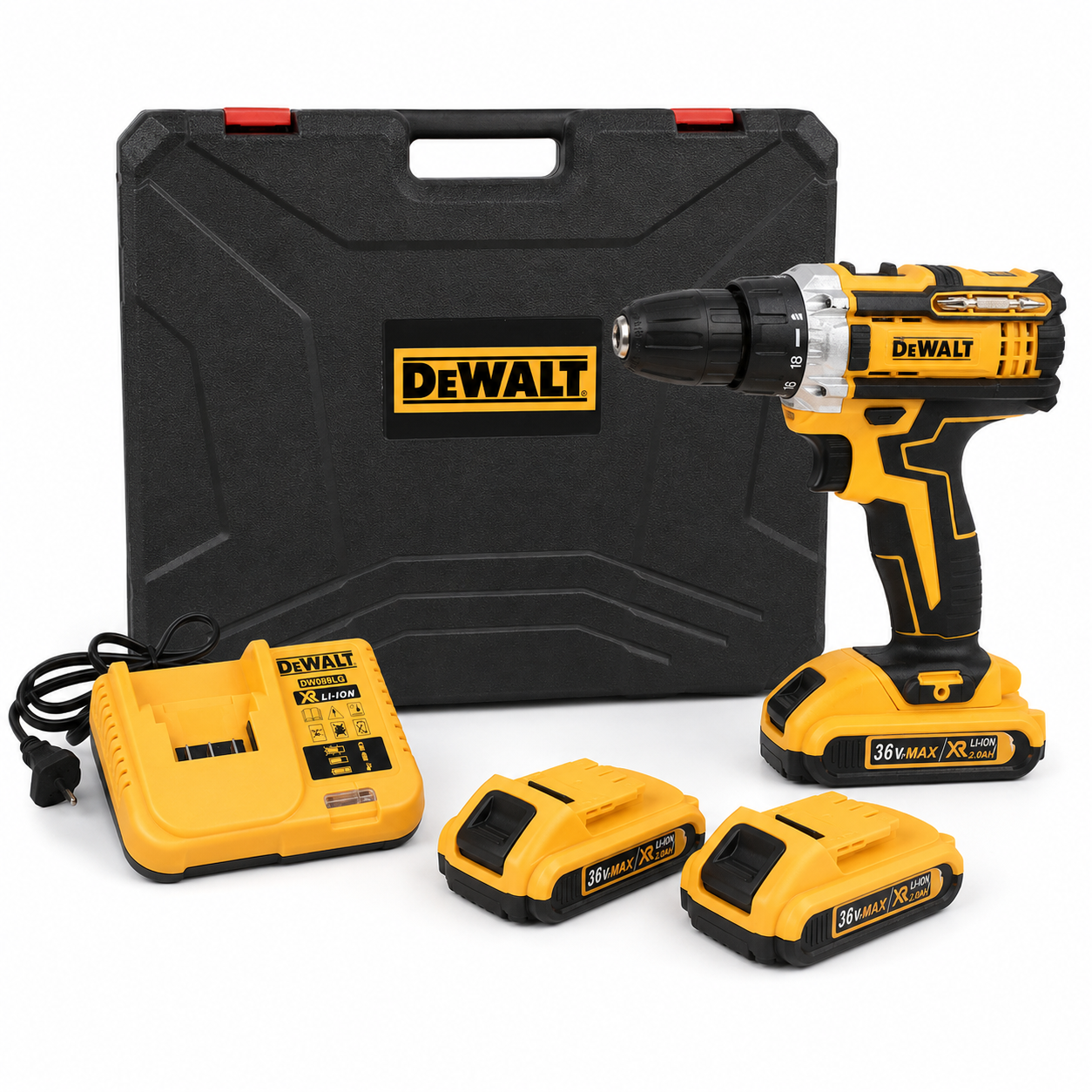 Ensemble perceuse et outils sans fil Dewalt