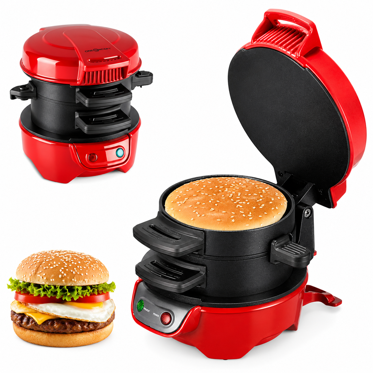 Machine Électrique à Burgers et Sandwichs