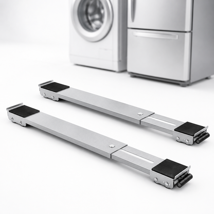 Support mobile réglable pour appareils électroménagers – Lot de 2