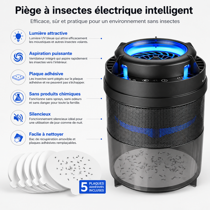 Piège électrique intelligent anti-insectes