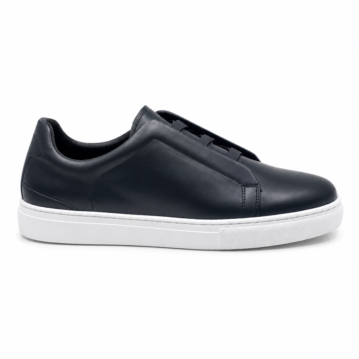 Sneakers Cuir Sans Lacets